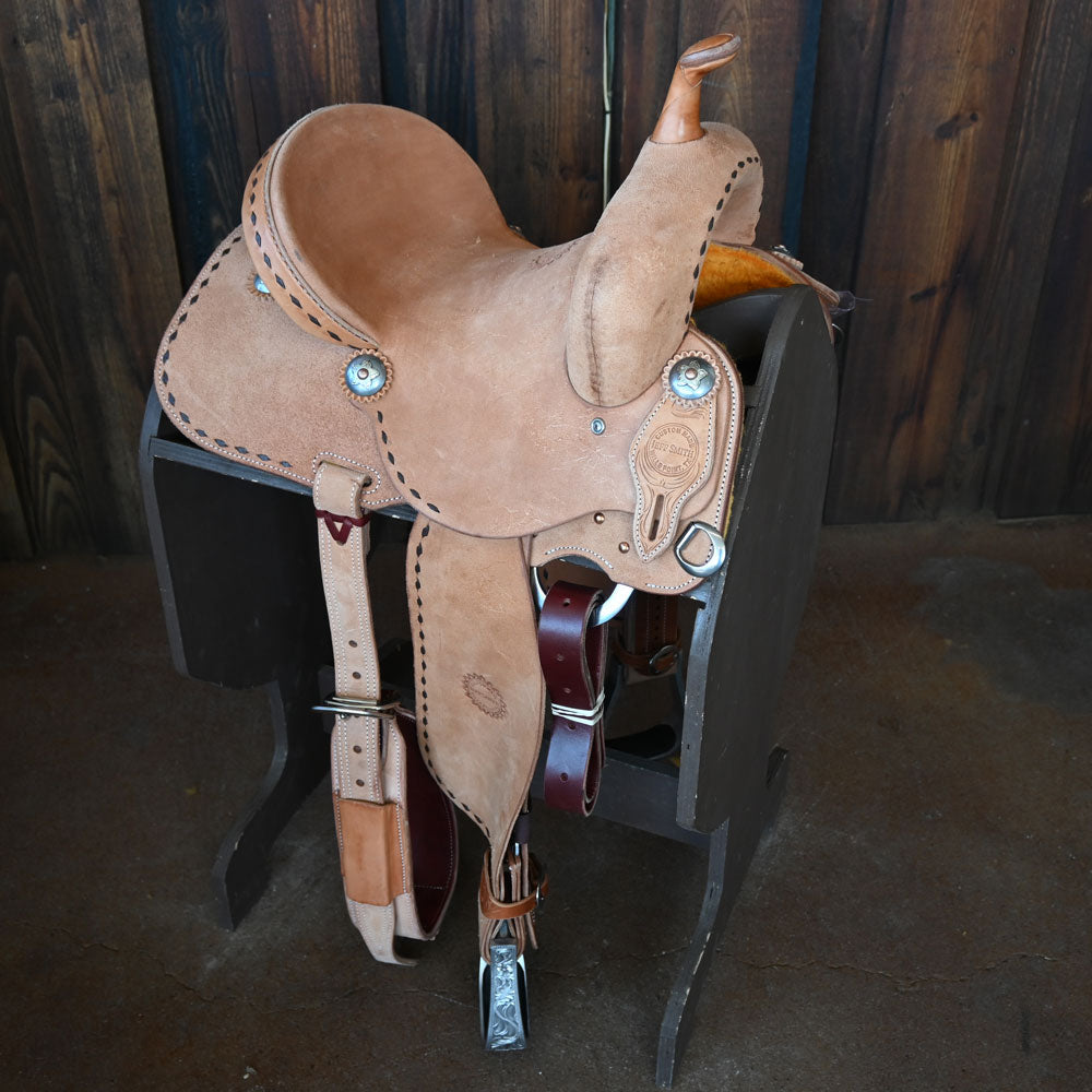 13" JEFF SMITH BARREL SADDLE Saddles Jeff Smith