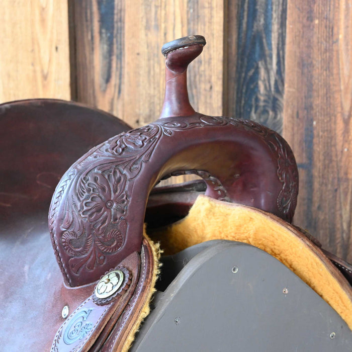 14" USED JEFF SMITH C3 BARREL SADDLE