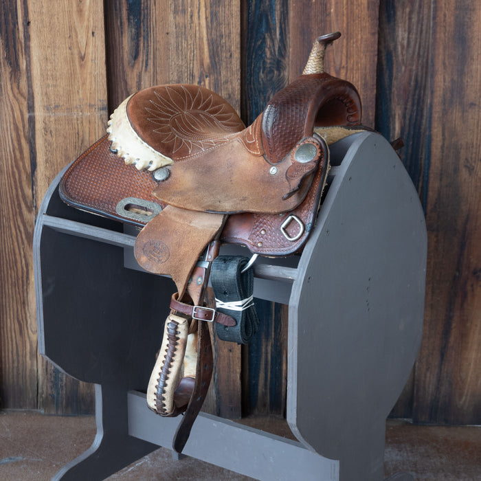 12" USED BILLY COOK BARREL SADDLE