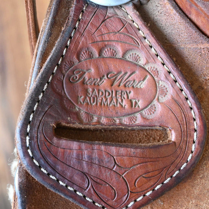 15.5" USED TRENT WARD RANCH SADDLE