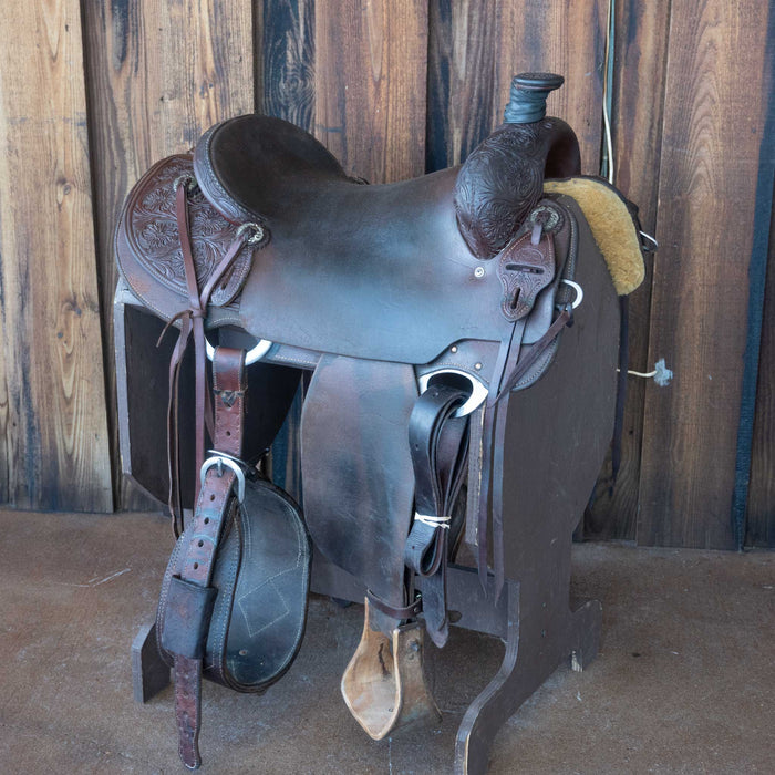 16" USED CACTUS RANCH SADDLE