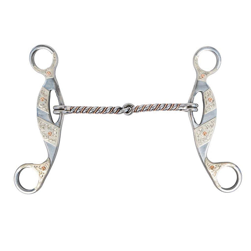 Copper Twisted Snaffle Gag Bit Tack - Bits Formay   