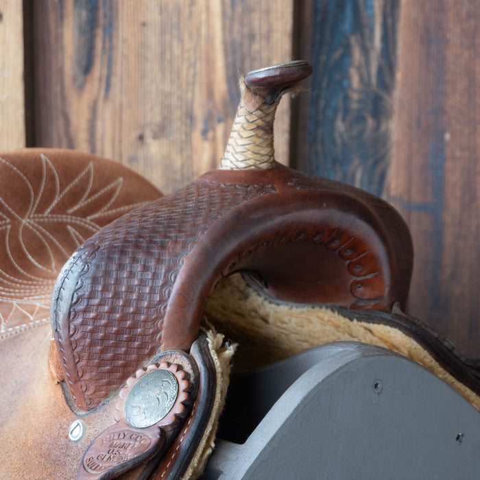 12" USED BILLY COOK BARREL SADDLE