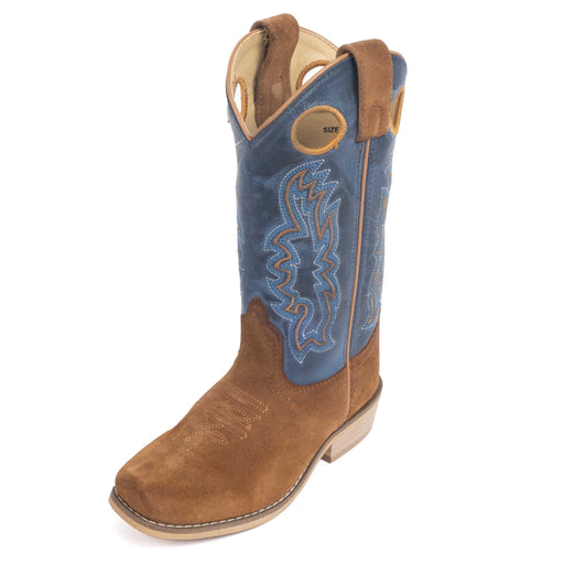 Smoky Mountain Youth Cutter Toe Wichita Brown Western Boot KIDS - Footwear - Boots Smoky Mountain Boots