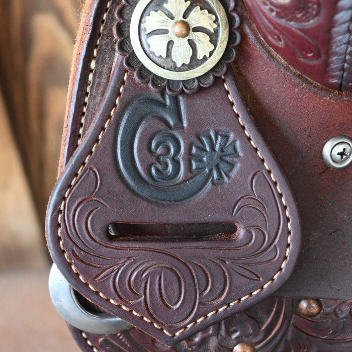 14" USED JEFF SMITH C3 BARREL SADDLE