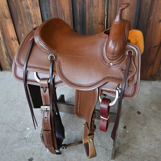 15" JEFF SMITH BUSTER WELCH CUTTING SADDLE Saddles - New Jeff Smith