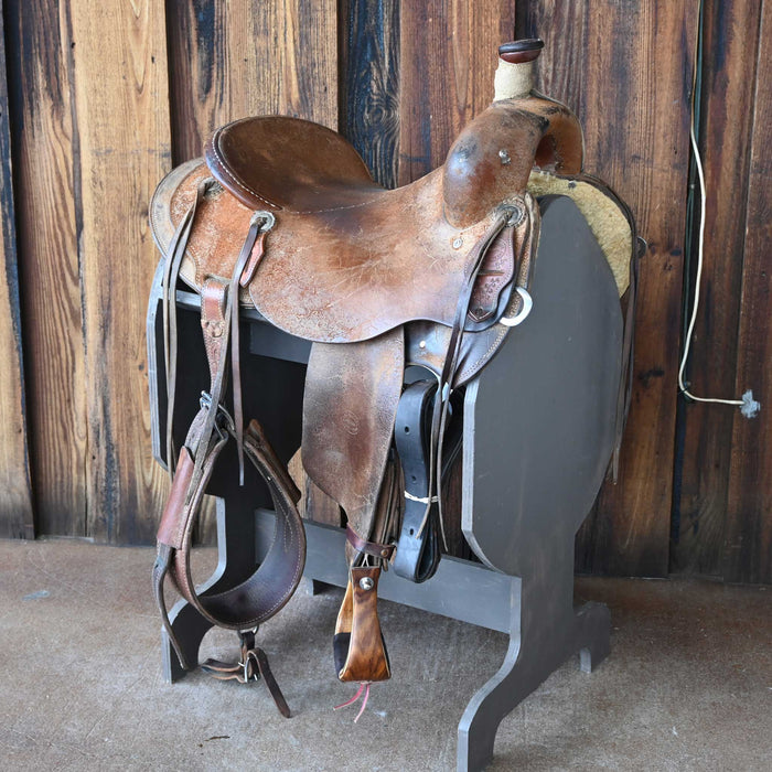 16.5" USED TAD SANDERS RANCH SADDLE