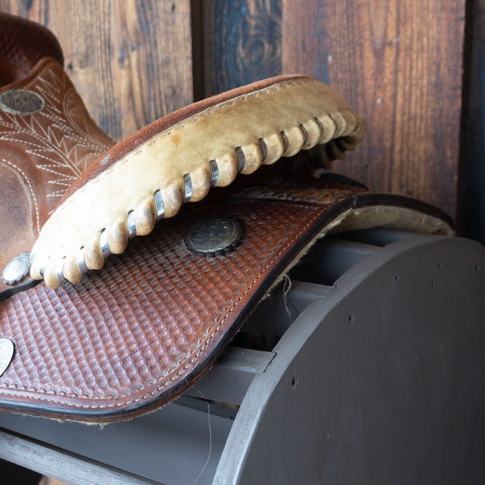 12" USED BILLY COOK BARREL SADDLE