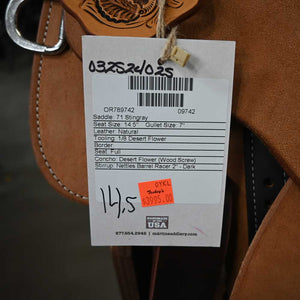 14.5" MARTIN STINGRAY BARREL SADDLE Saddles Martin Saddlery   