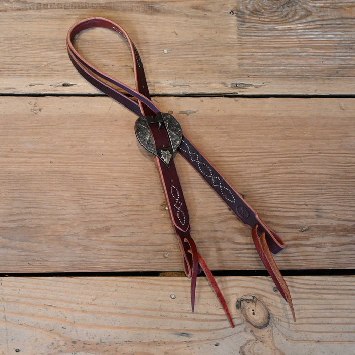 Ross Bullinger 1" Split Ear Headstall w/ T. Rankin Buckle