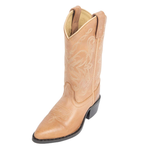 Smoky Mountain Youth Maddie Round Toe Bomber Tan Boot KIDS - Boys - Footwear - Boots Smoky Mountain Boots