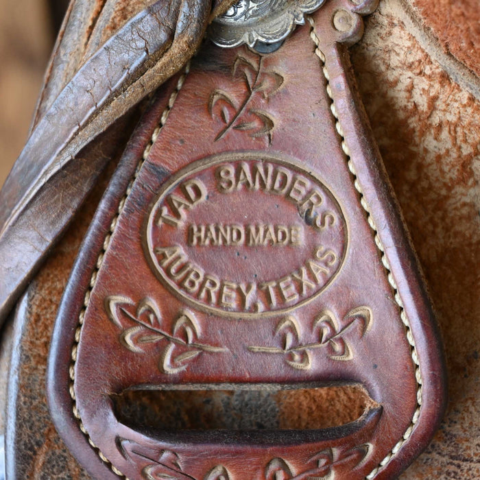 16.5" USED TAD SANDERS RANCH SADDLE
