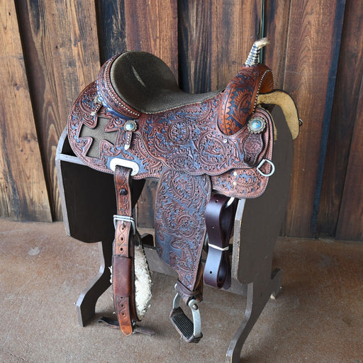 14" USED AMMERMAN BARREL SADDLE Saddles - Used AMMERMAN