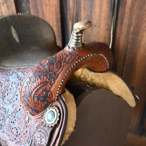 14" USED AMMERMAN BARREL SADDLE Saddles - Used AMMERMAN