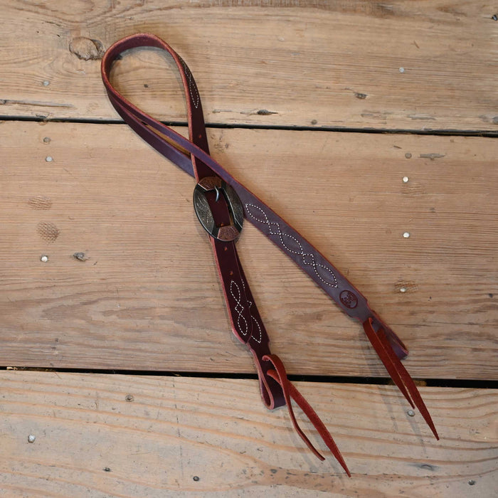 Ross Bullinger 1" Split Ear Headstall w/ T. Rankin Buckle