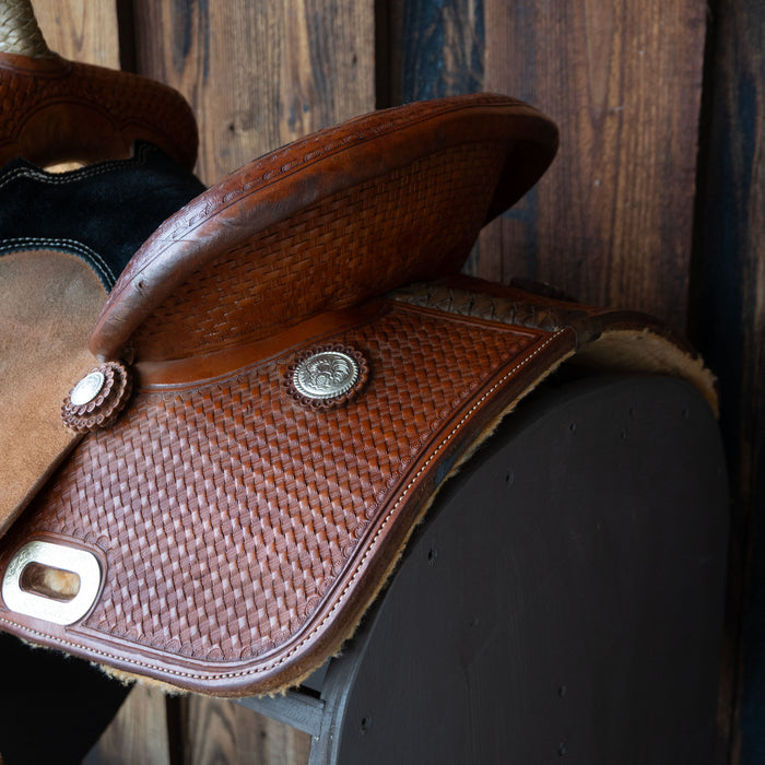 12" USED FOUR T BARREL SADDLE