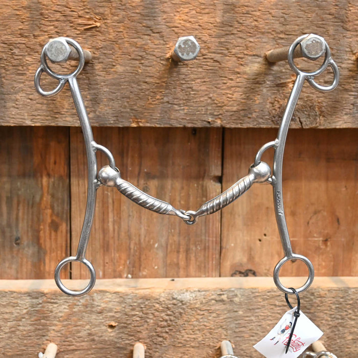 Flaharty Big Duke Rebar Snaffle Bit Tack - Bits Flaharty