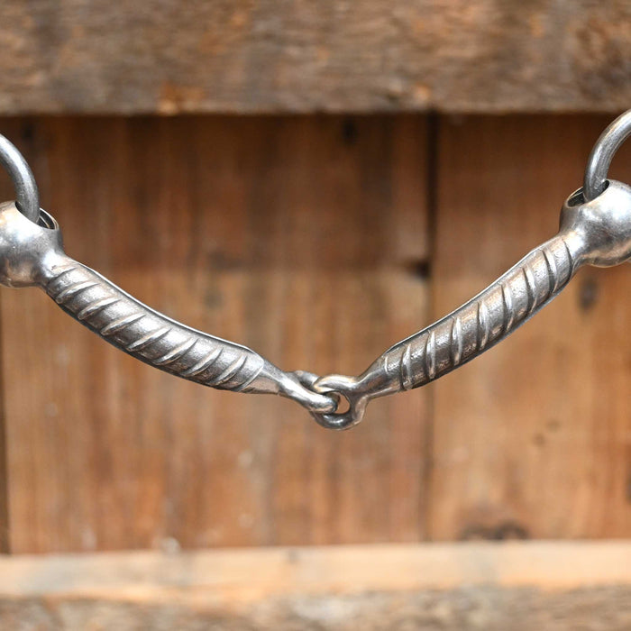 Flaharty Big Duke Rebar Snaffle Bit Tack - Bits Flaharty