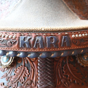 14" USED AMMERMAN BARREL SADDLE Saddles - Used AMMERMAN
