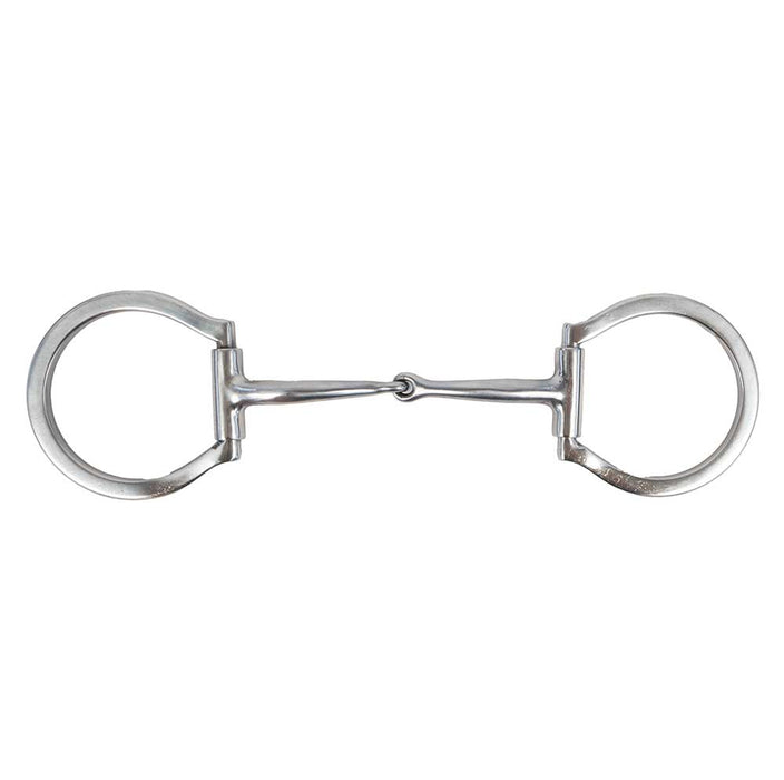 Aged Iron Snaffle Offset D Ring Bit Tack - Bits Formay   