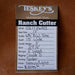 17" TESKEY'S RANCH CUTTER SADDLE Saddles - New Teskey's Saddlery
