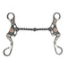 Aged Steel Twisted Snaffle with Floral Accents Tack - Bits Formay   