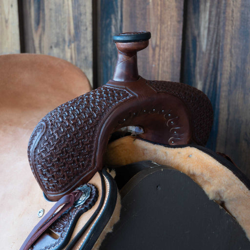 17" TESKEY'S RANCH CUTTER SADDLE Saddles - New Teskey's Saddlery