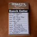 17" TESKEY'S RANCH CUTTER SADDLE Saddles - New Teskey's Saddlery