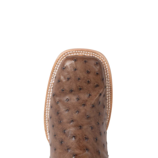 R. Watson Women's Kango Tobac Bruciato Full Quill Ostrich Western Boot WOMEN - Footwear - Boots - Exotic Boots R Watson