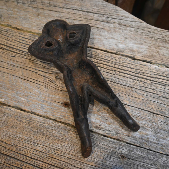 1880 - 1890 Cast Iron Naughty Nellie Boot Jack