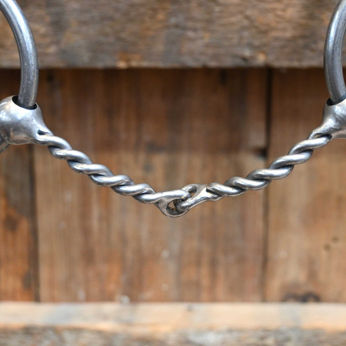 Flaharty Linda Twisted Wire Snaffle Bit Tack - Bits Flaharty