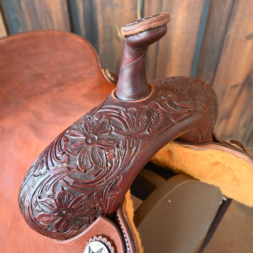 15.5" JEFF SMITH BUSTER WELCH CUTTING SADDLE Saddles - New Jeff Smith