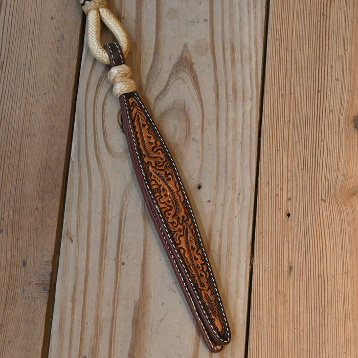 Hand Braided 110" Rawhide Romel Reins
