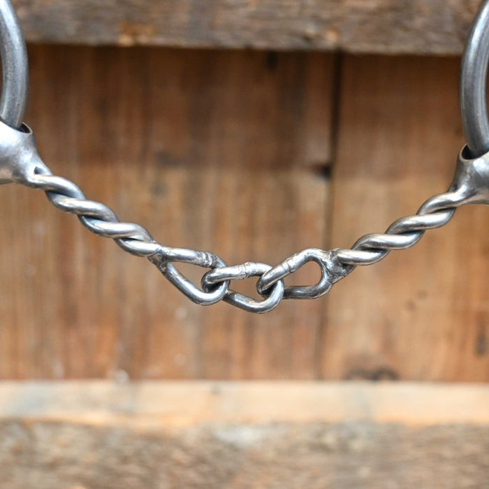 Flaharty Linda Twisted Wire Center Chain Bit Tack - Bits Flaharty