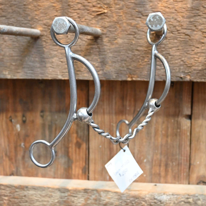 Flaharty Linda Twisted Wire Center Chain Bit Tack - Bits Flaharty