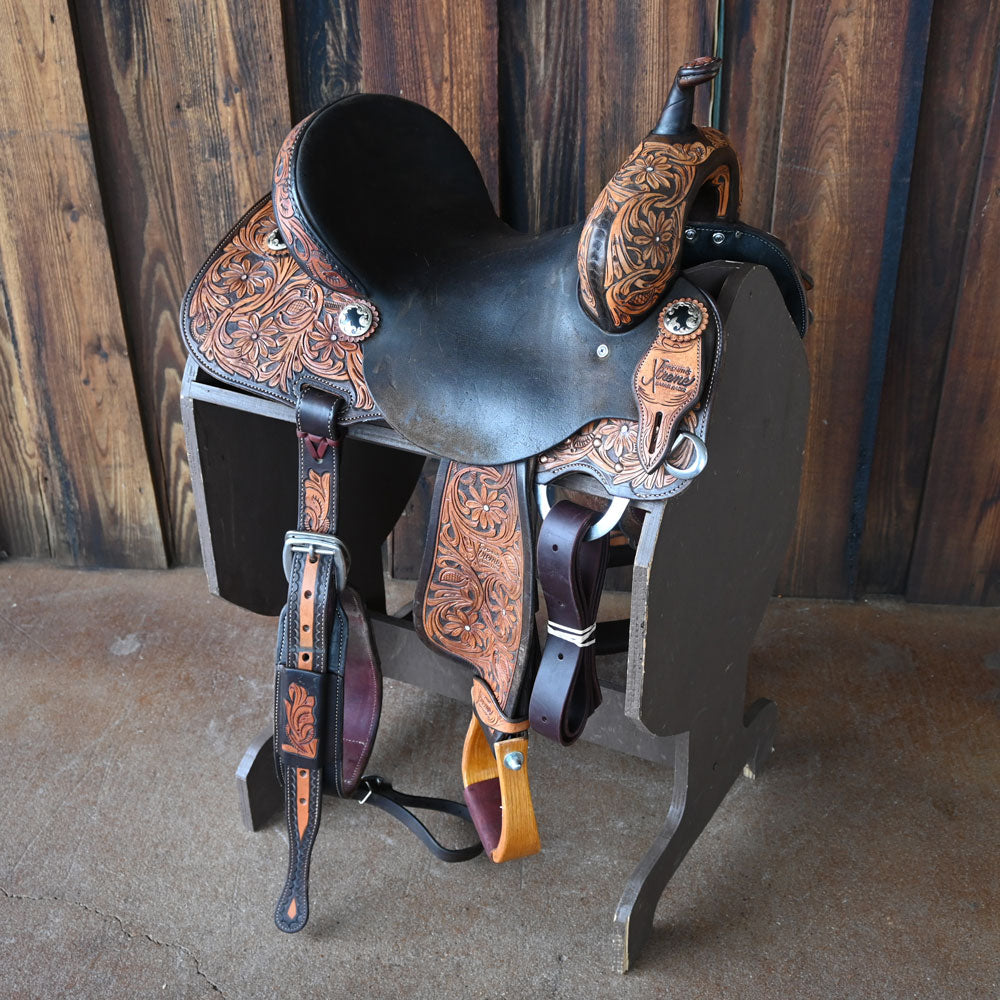 14" USED JEFF SMITH XTREME BARREL SADDLE