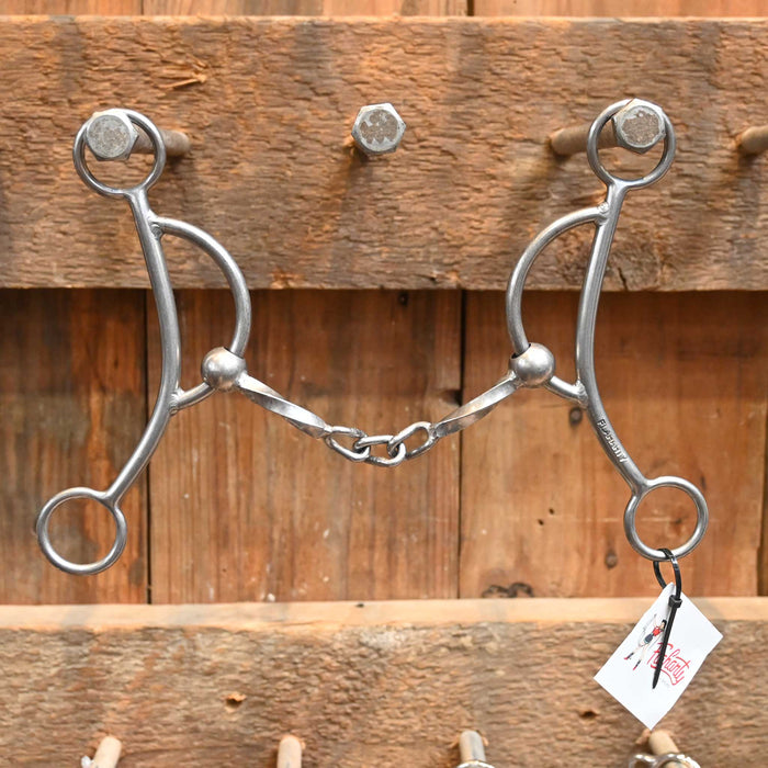 Flaharty Linda Slow Twist Center Chain Bit Tack - Bits Flaharty