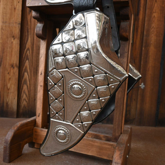 Antique Ted Flowers Parade Saddle