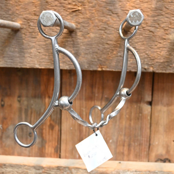 Flaharty Linda Slow Twist Center Chain Bit Tack - Bits Flaharty