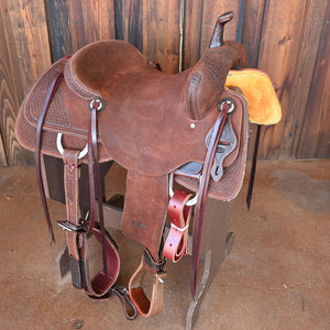 16" JEFF SMITH CUTTING SADDLE Saddles Jeff Smith