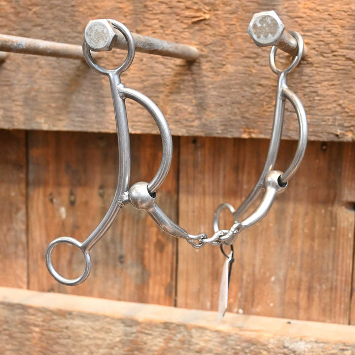 Flaharty Linda Smooth Center Chain Bit Tack - Bits Flaharty