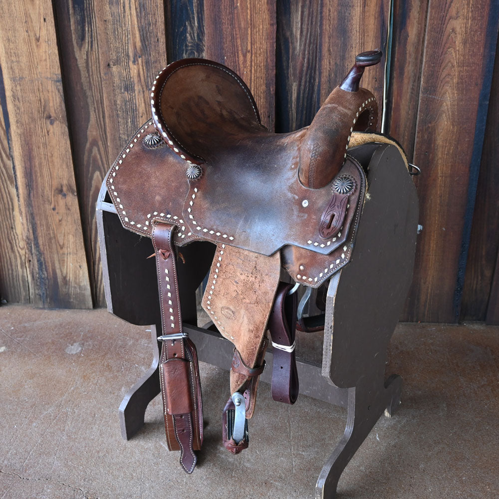 14.5" USED ROBBIE PHILLIPS BARREL SADDLE