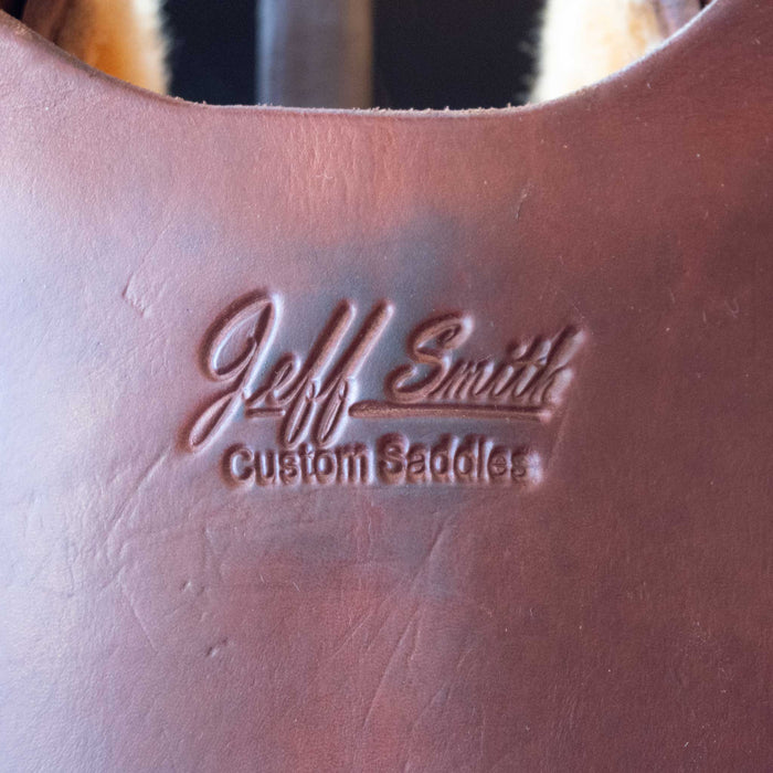 17" USED JEFF SMITH RANCH CUTTER SADDLE