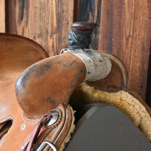 14.5" USED TRENT WARD RANCH SADDLE Saddles - Used Trent Ward