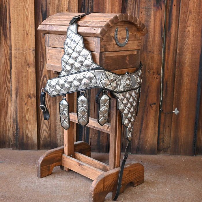 Antique Ted Flowers Parade Saddle