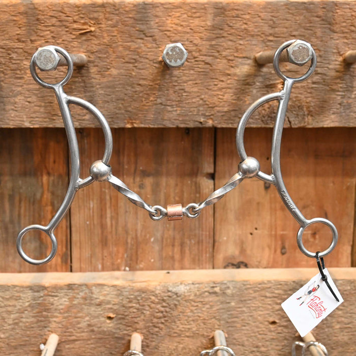 Flaharty Linda Square Twist Dogbone Bit Tack - Bits Flaharty