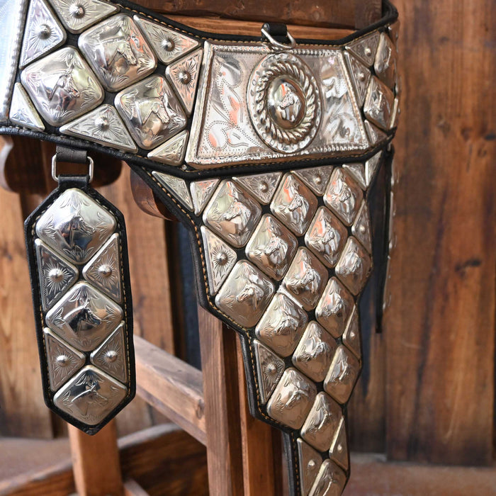 Antique Ted Flowers Parade Saddle