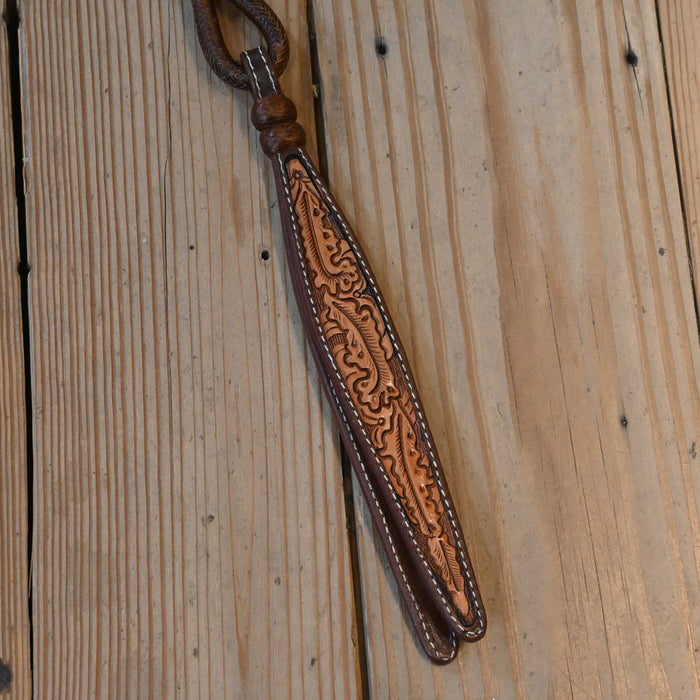 Hand Braided 110" Rawhide Romel Reins
