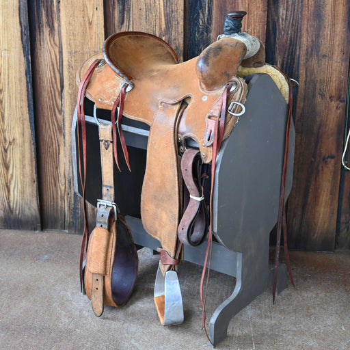 14.5" USED TRENT WARD RANCH SADDLE Saddles - Used Trent Ward