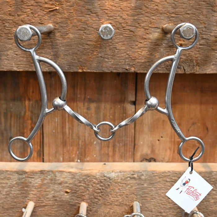 Flaharty Linda Square Twist Lifesaver Bit Tack - Bits Flaharty